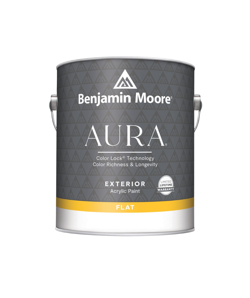 Benjamin Moore Aura Exterior Flat available at Southwestern Paint.