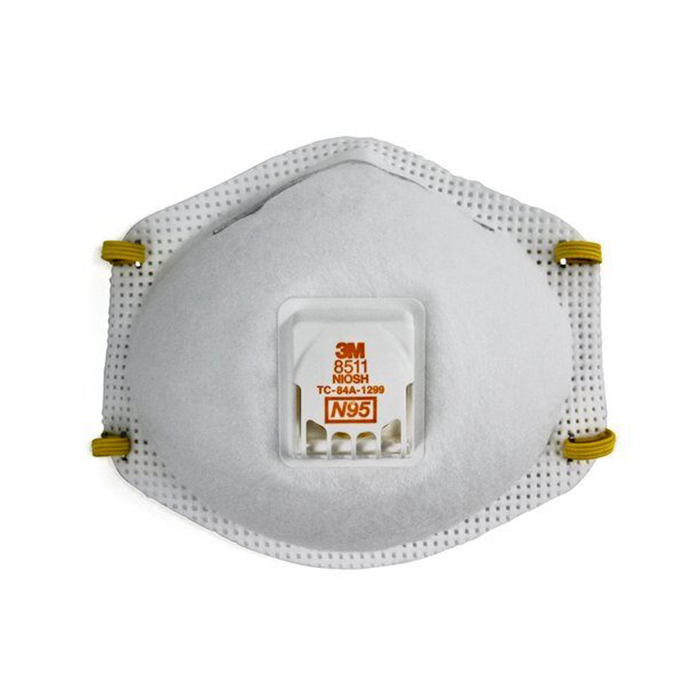 8511 3M N95 Particulate Respirator w/ valve, available at Southwestern Paint in Houston, TX.