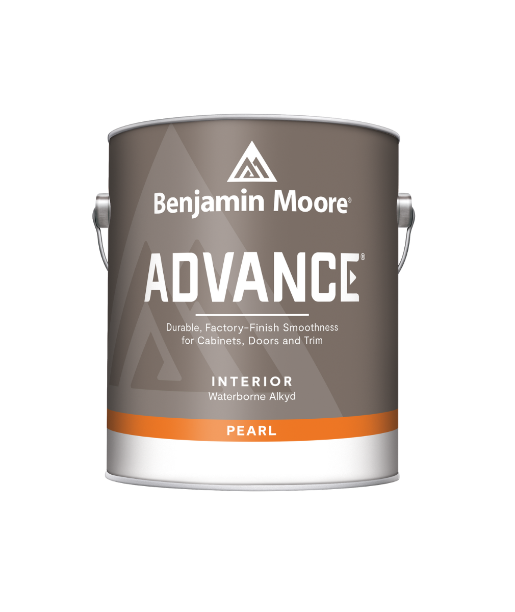 Benjamin Moore ADVANCE® Waterborne Interior Alkyd Paint in a Pearl finish at Southwestern Paint Houston, TX.