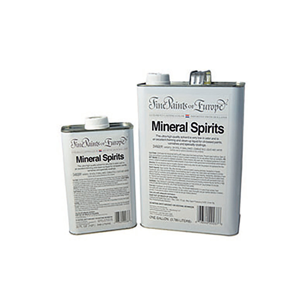 Fine Paints of Europe Mineral Spirits, available at Southwestern Paint in Houston, TX.