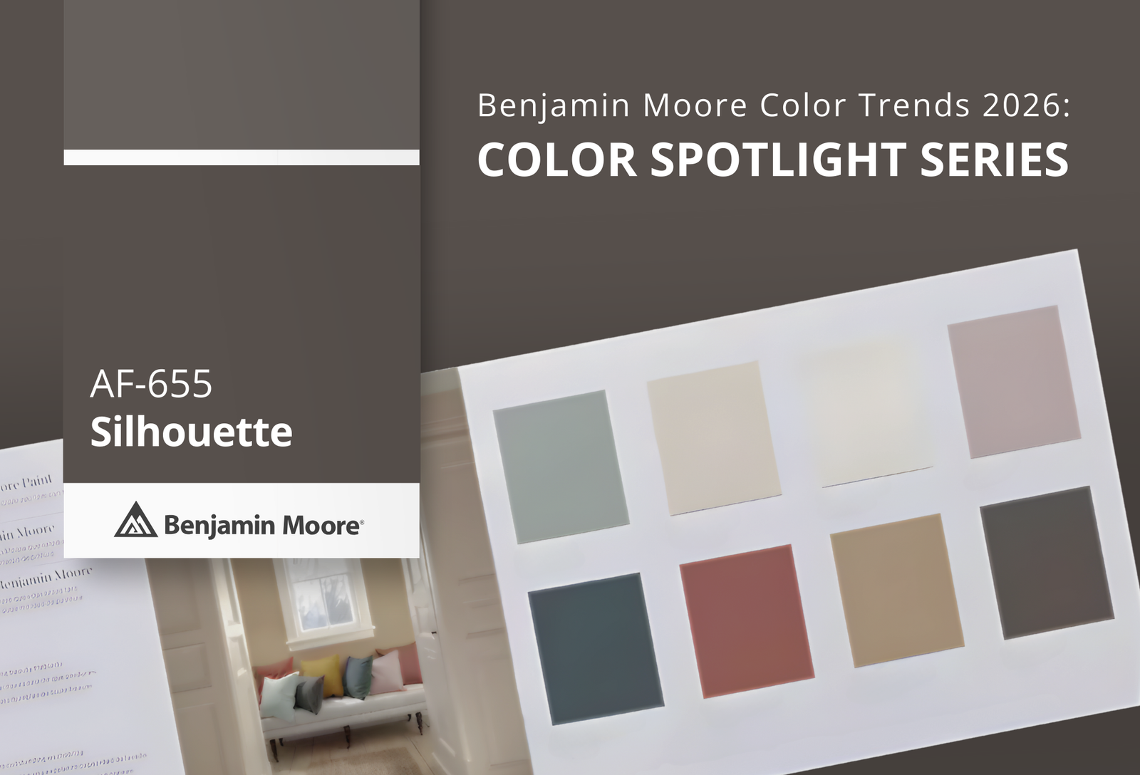 Silhouette AF-655: Benjamin Moore Color of the Year 2026 | Southwestern Paint