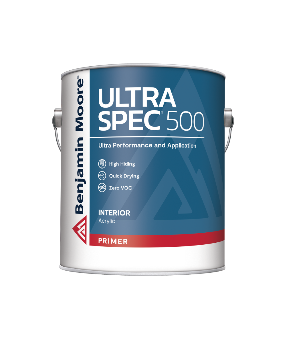 Benjamin Moore Ultra Spec 500 Primer in a Gallon finish at Southwestern Paint Houston, TX.