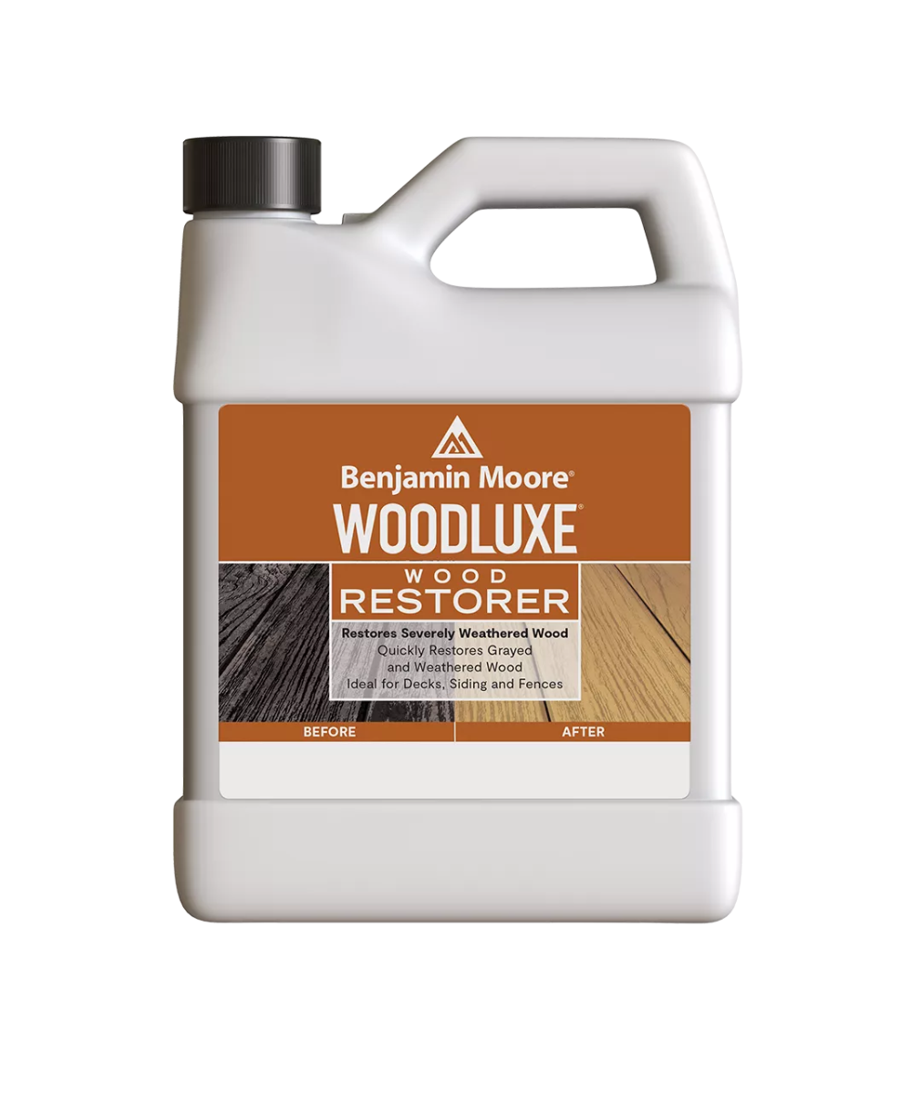 Benjamin Moore Woodluxe Wood Restorer Gallon available at Southwestern Paint.