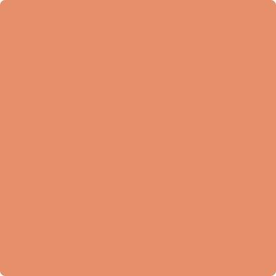 Shop Paint Color 075 Flamingo Orange by Benjamin Moore at Southwestern Paint in Houston, TX.