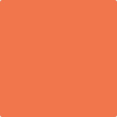 084 Fiesta Orange by Benjamin Moore Paint Color | Southwestern Paint 084 Fiesta Orange by Benjamin Moore Paint Color | Southwestern Paint