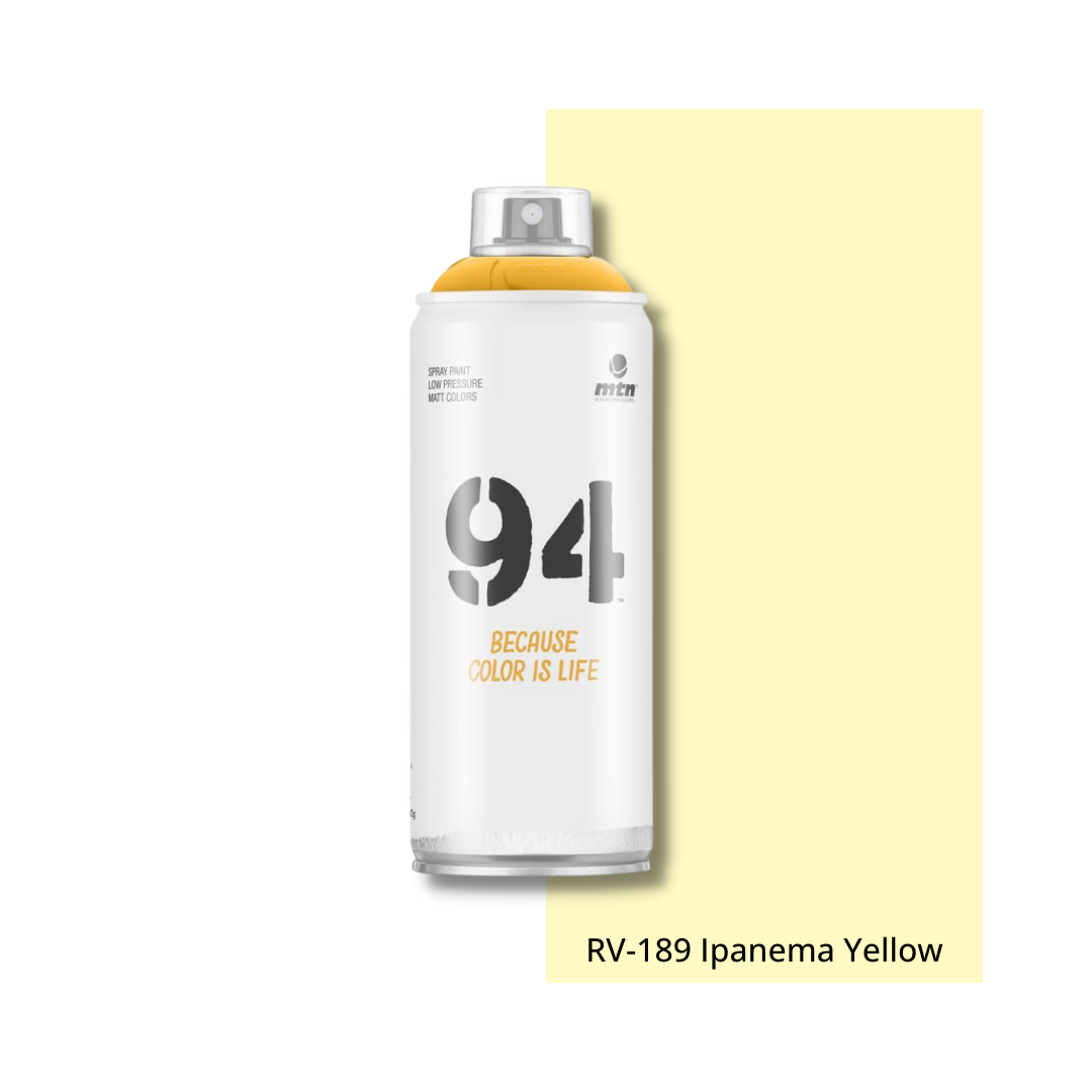 IPanema Yellow MTN 94 Aerosol Can