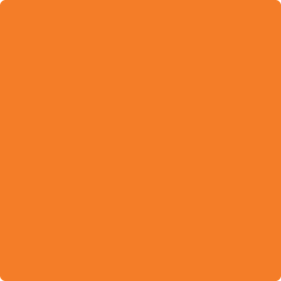 Shop Paint Color 2015-20 Orange Burst by Benjamin Moore at Southwestern Paint in Houston, TX.