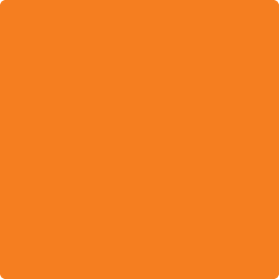 Shop Paint Color 2016-10 Startling Orange by Benjamin Moore at Southwestern Paint in Houston, TX.