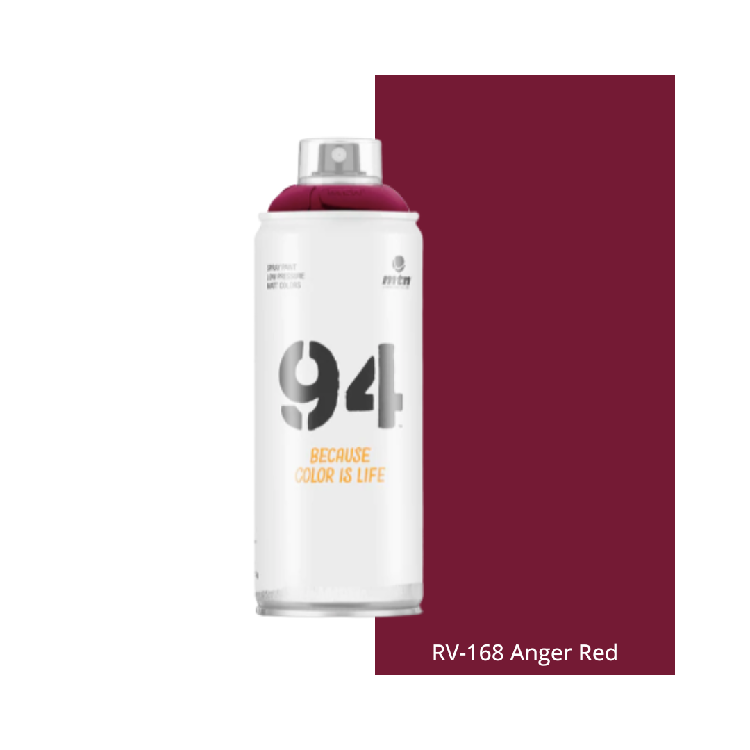 Anger Red MTN 94 Aerosol Can