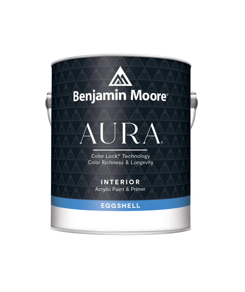 Benjamin Moore Aura® Interior Paint in a Eggshell finish at Southwestern Paint Houston, TX.