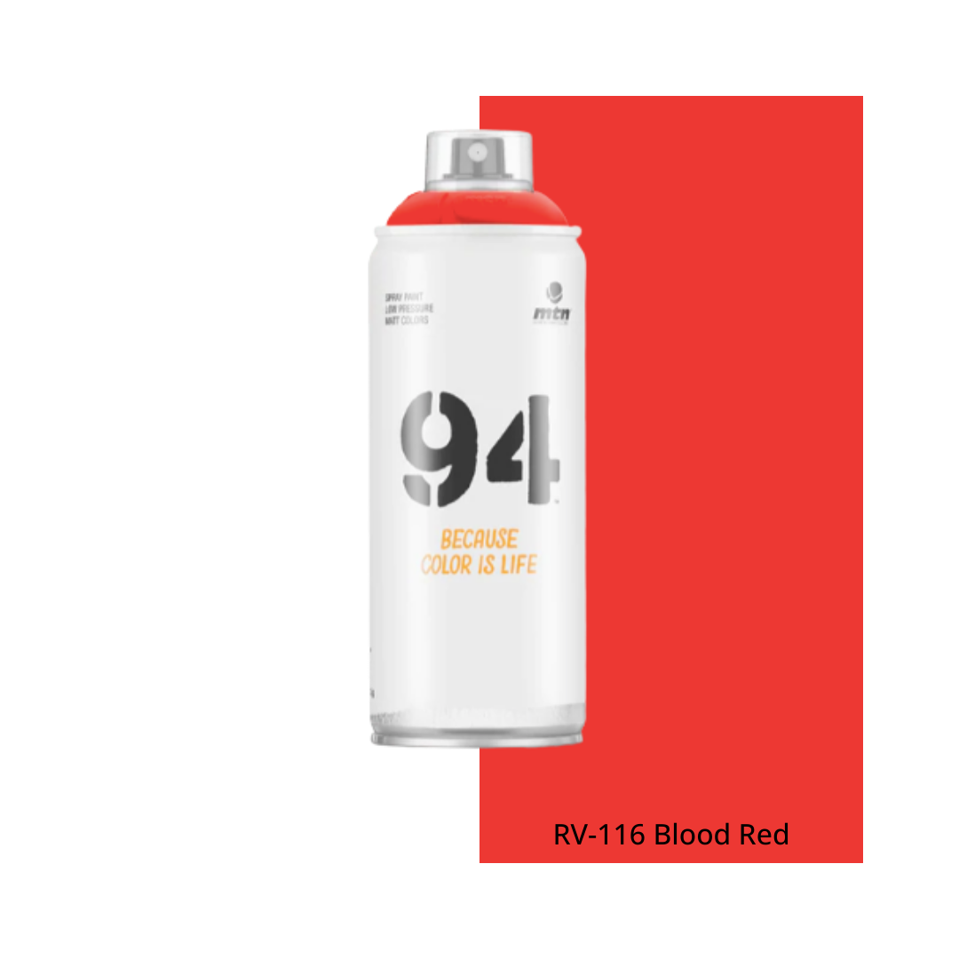 Blood Red MTN 94 Aerosol Can