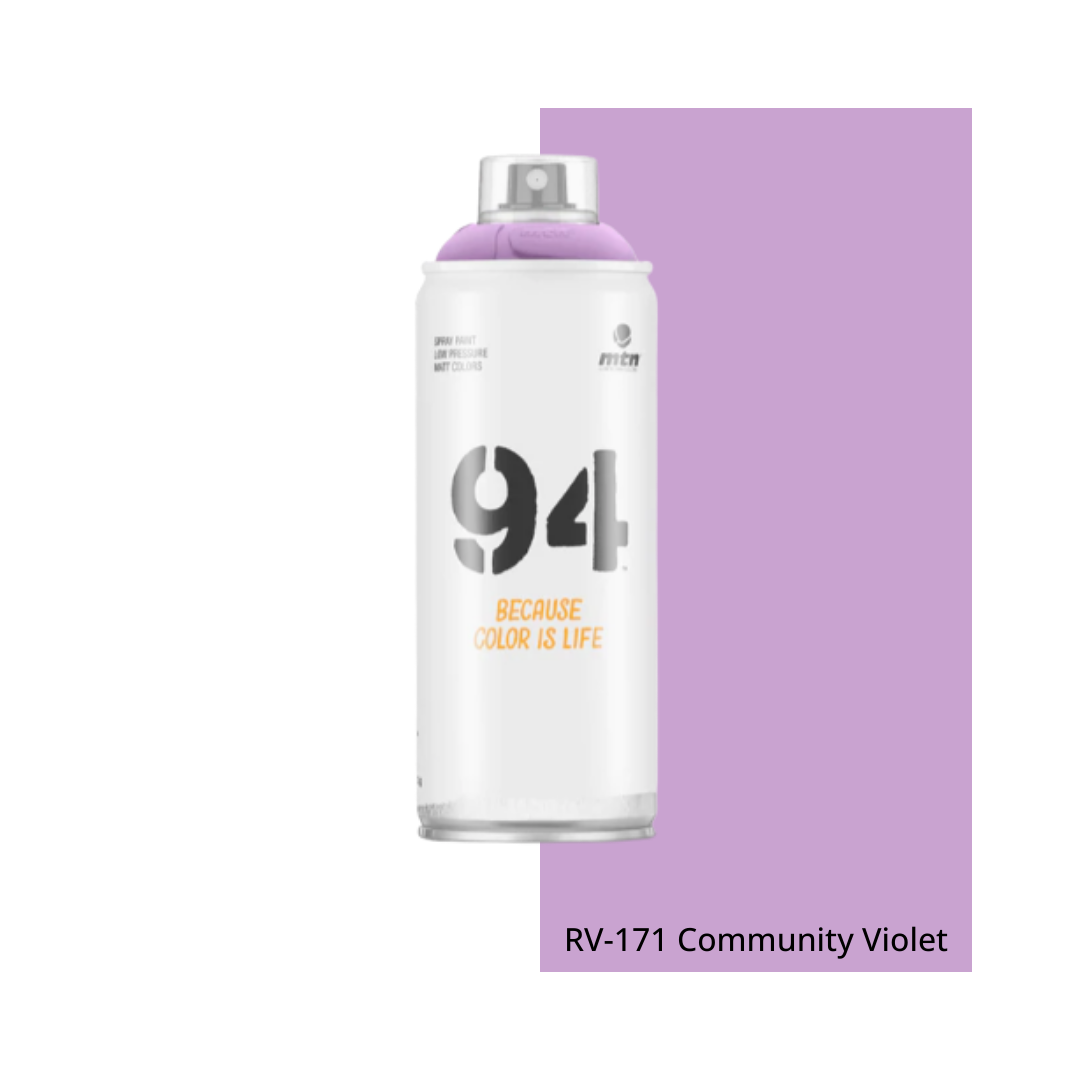 Community Violet MTN 94 Aerosol Can