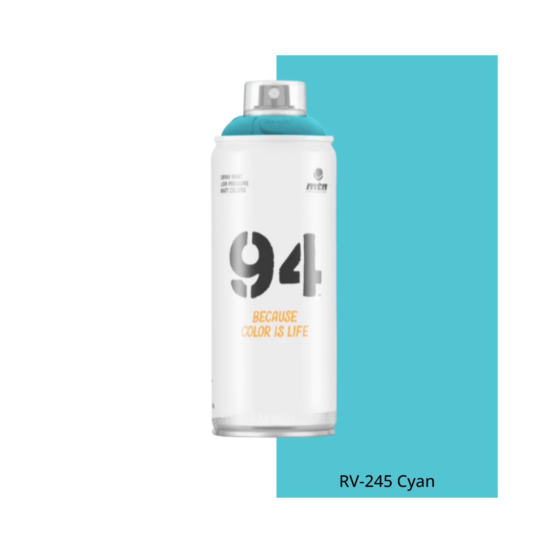 Cyan MTN 94 Aerosol Can