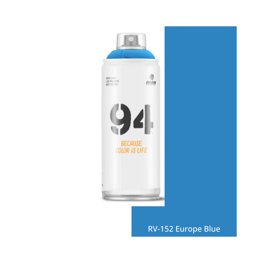 Europe Blue MTN 94 Aerosol Can