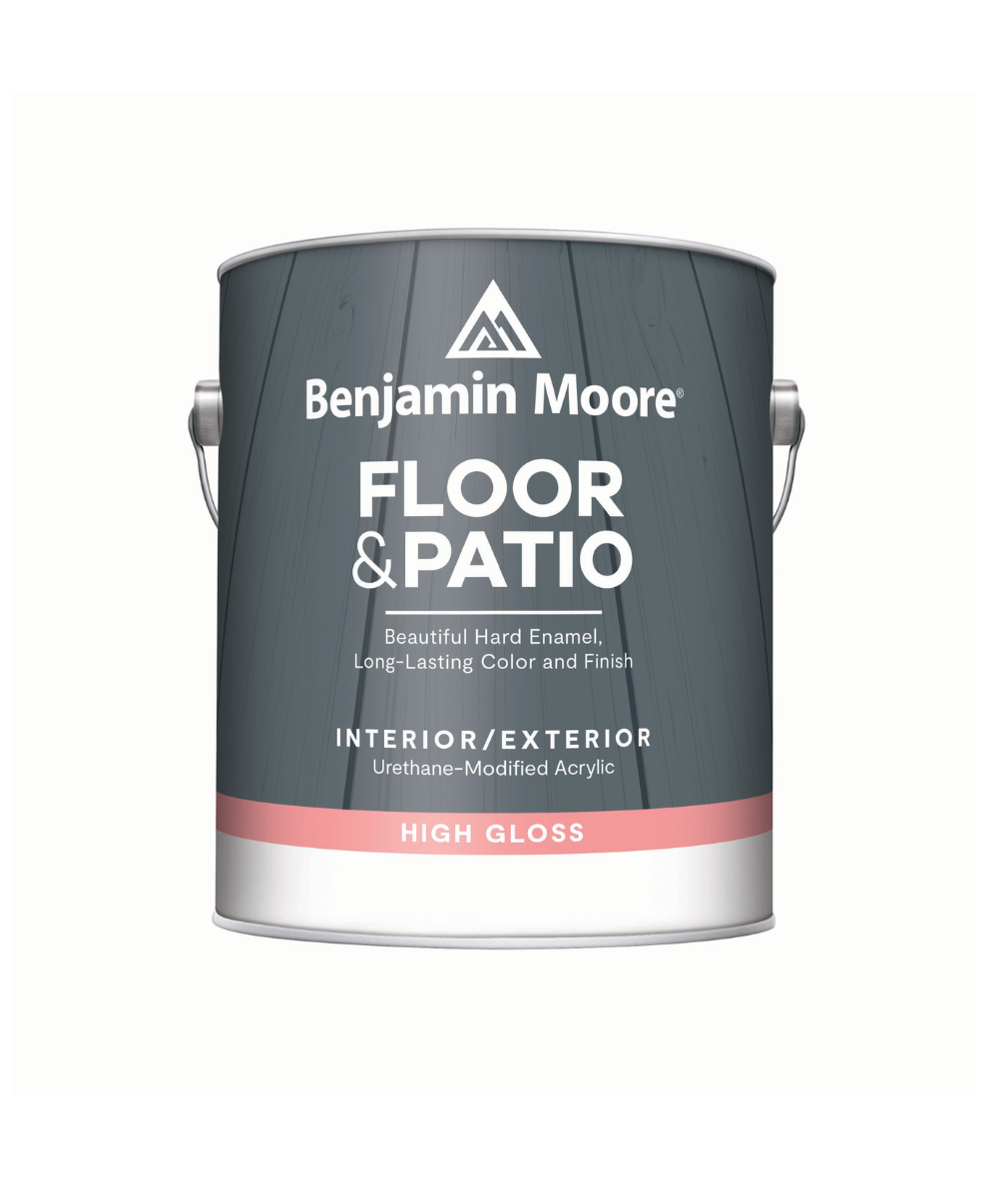 Benjamin Moore Floor &amp; Patio Latex Enamels in a High Gloss finish at Southwestern Paint Houston, TX.