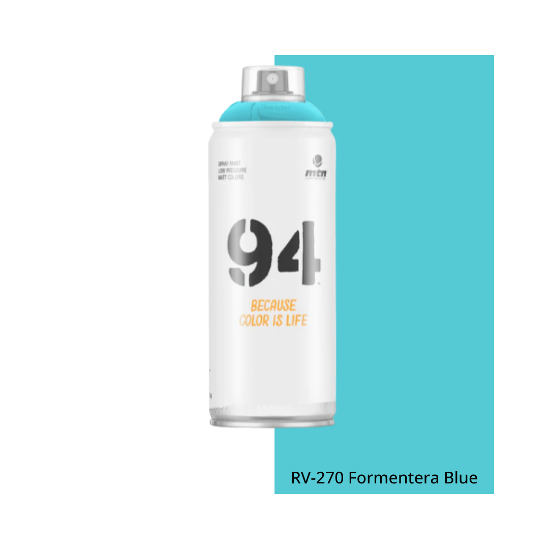 Formentera Blue MTN 94 Aerosol Can