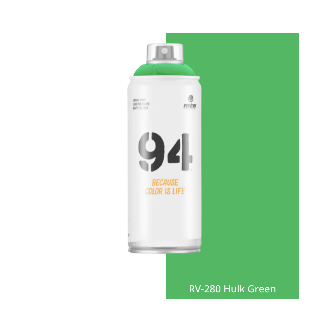 Hulk Green MTN 94 Aerosol Can