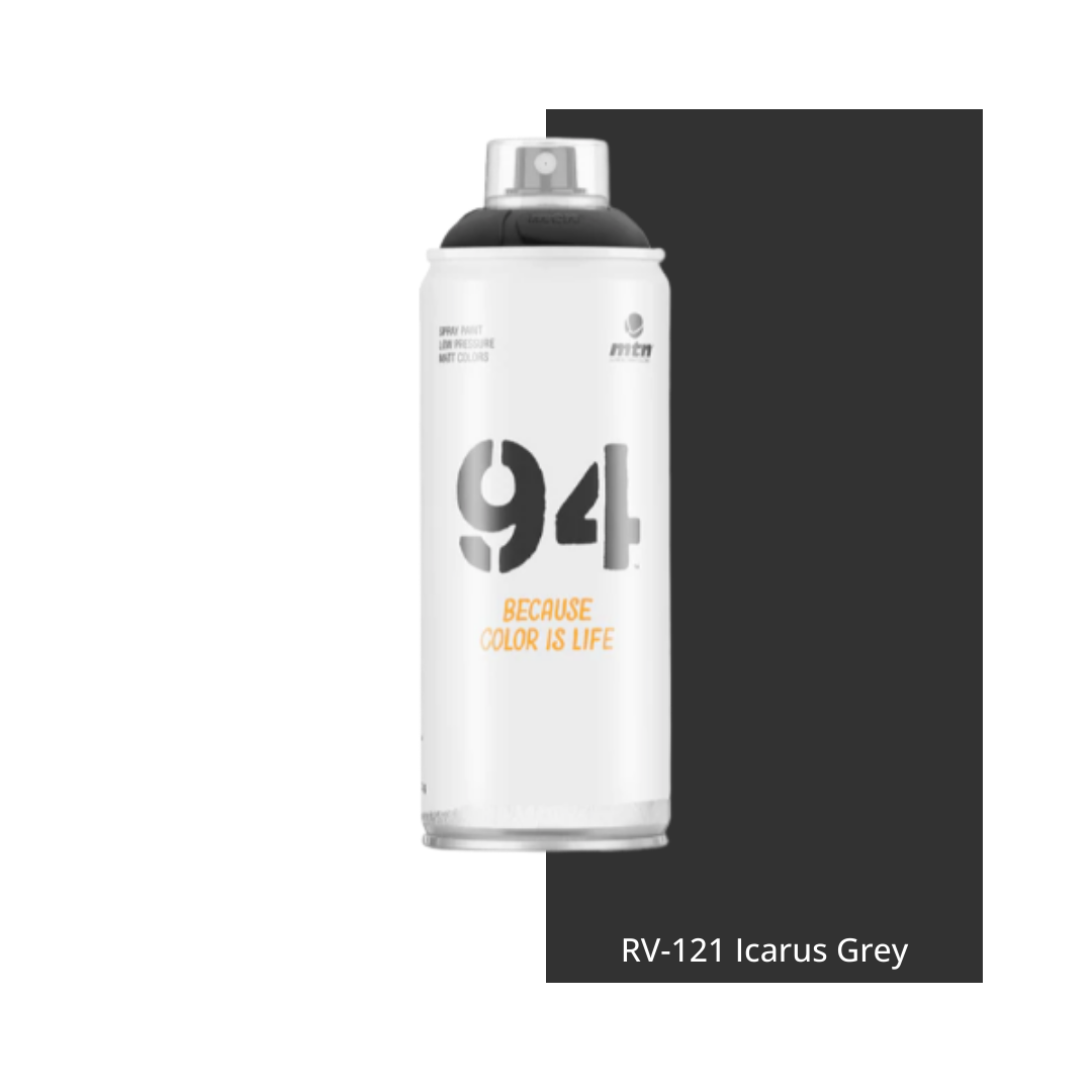 Icarus Grey MTN 94 Aerosol Can