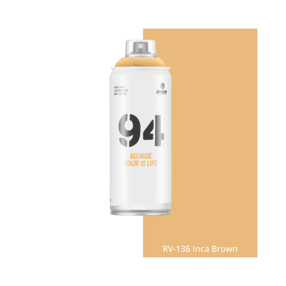 Inca Brown MTN 94 Aerosol Can