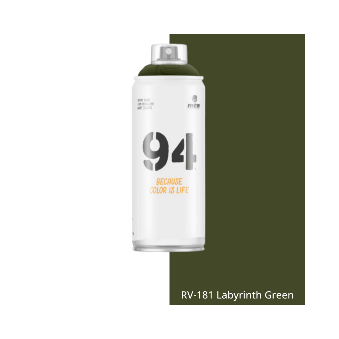 Labyrinth Green MTN 94 Aerosol Can