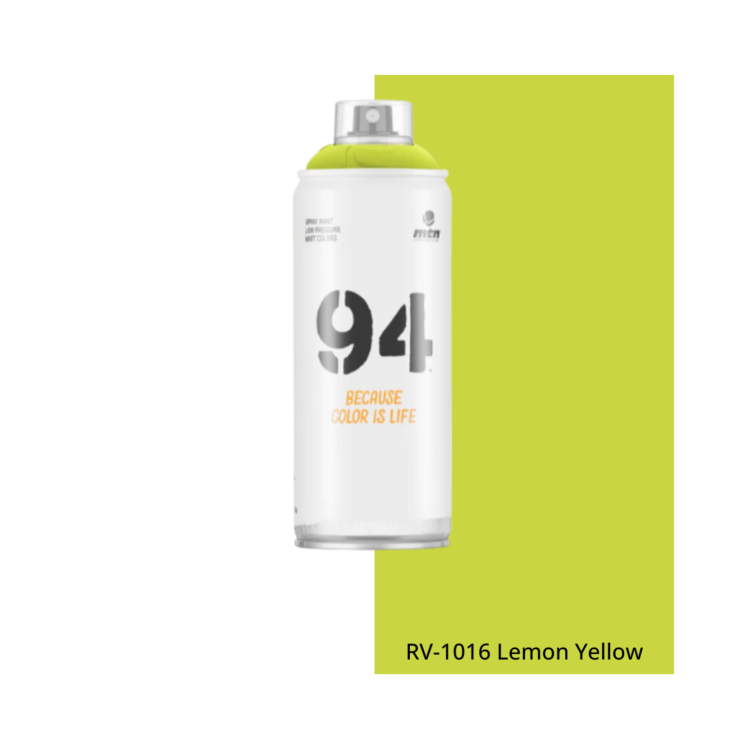 Lemon Yellow MTN 94 Aerosol Can | Southwestern Paint