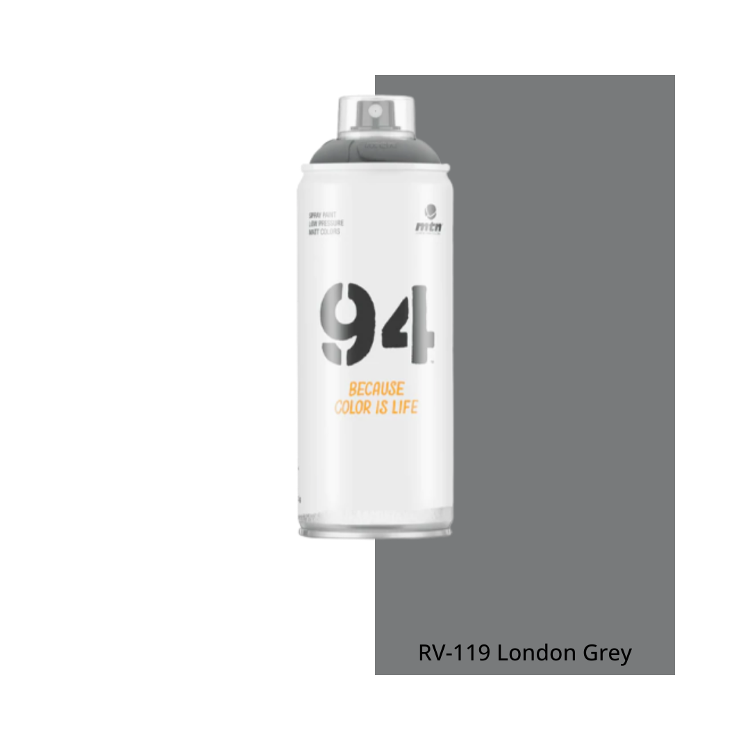 London Grey MTN 94 Aerosol Can