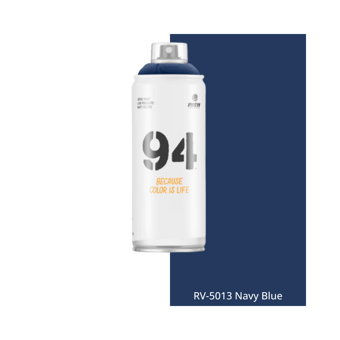 Navy Blue MTN 94 Aerosol Can