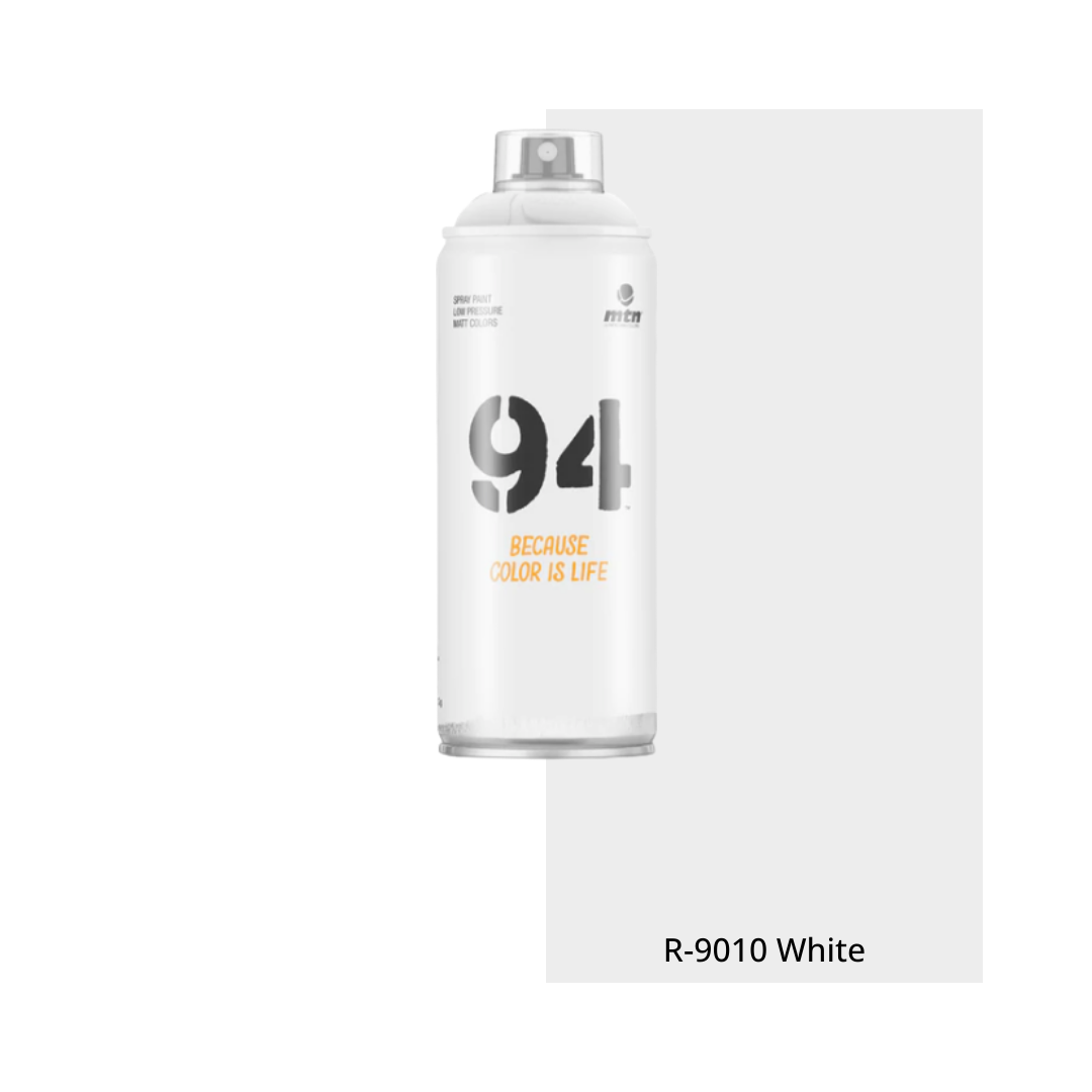 Matte White MTN 94 Aerosol Can