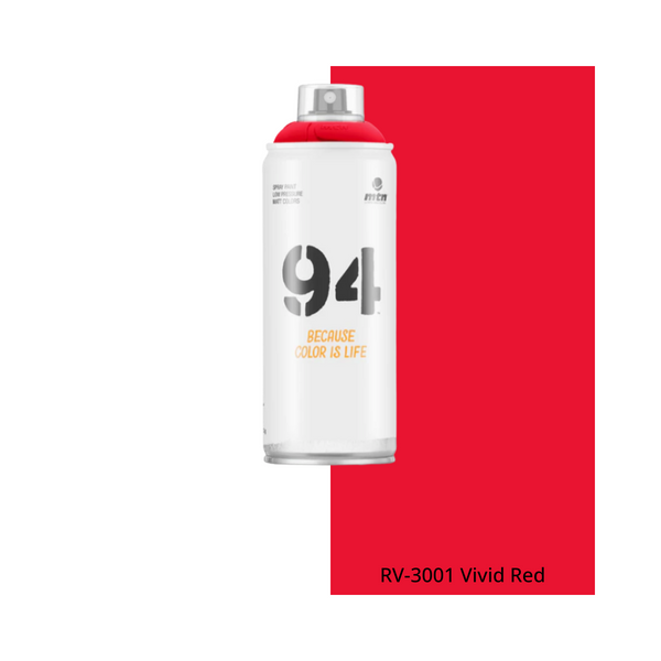 Vivid Red MTN 94 Aerosol Can | Southwestern Paint