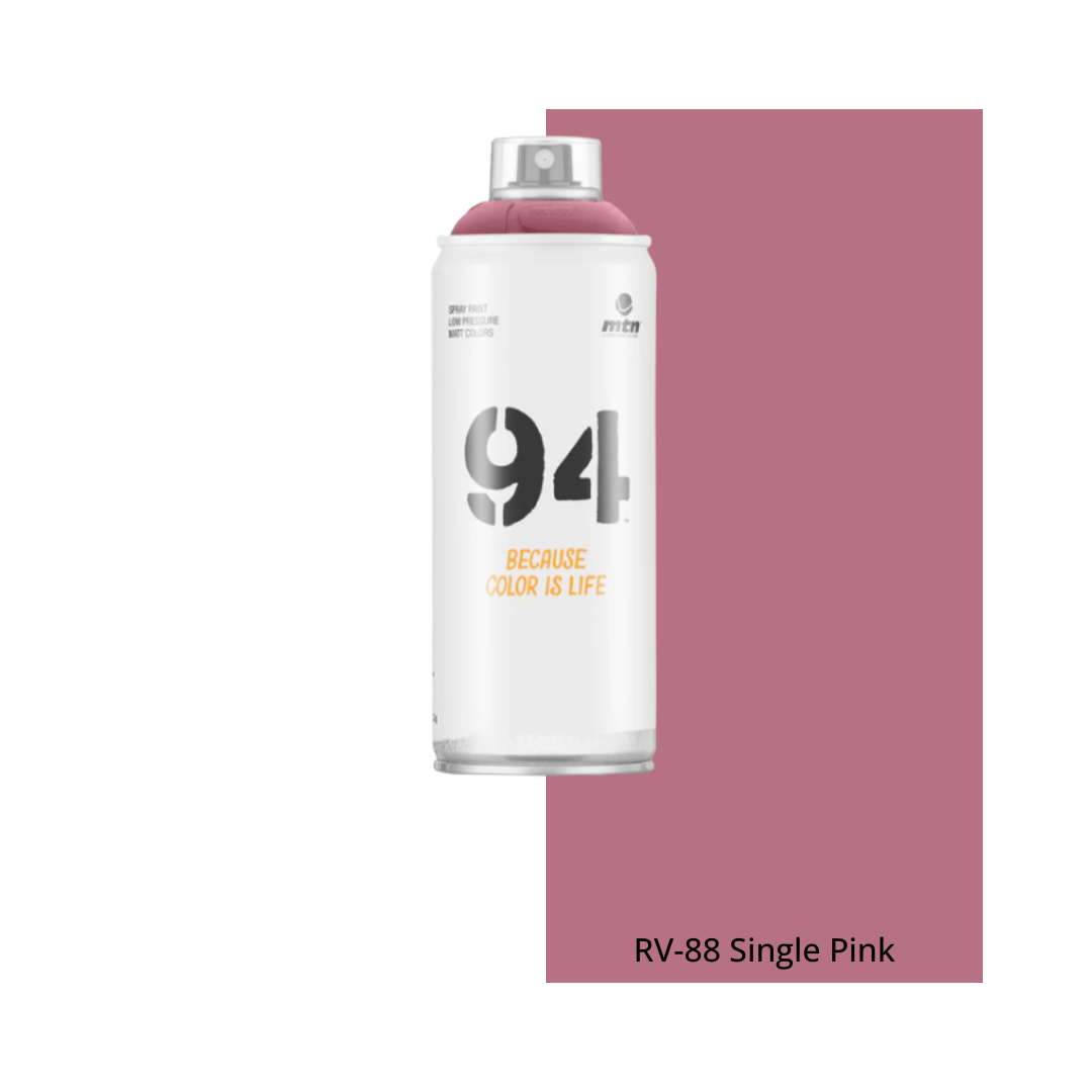 Single Pink MTN 94 Aerosol Can