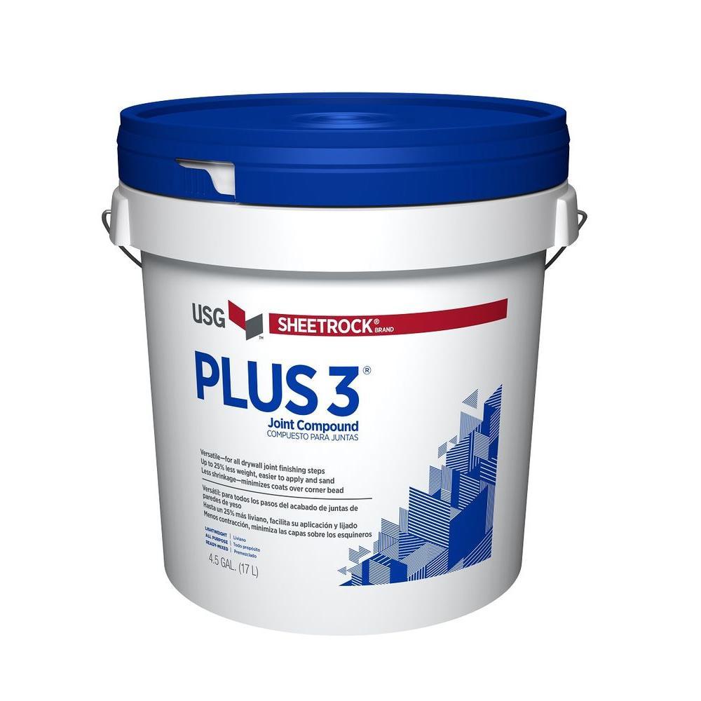USG +3 Lightweight Joint Compound, available at Southwestern Paint in Houston, TX.