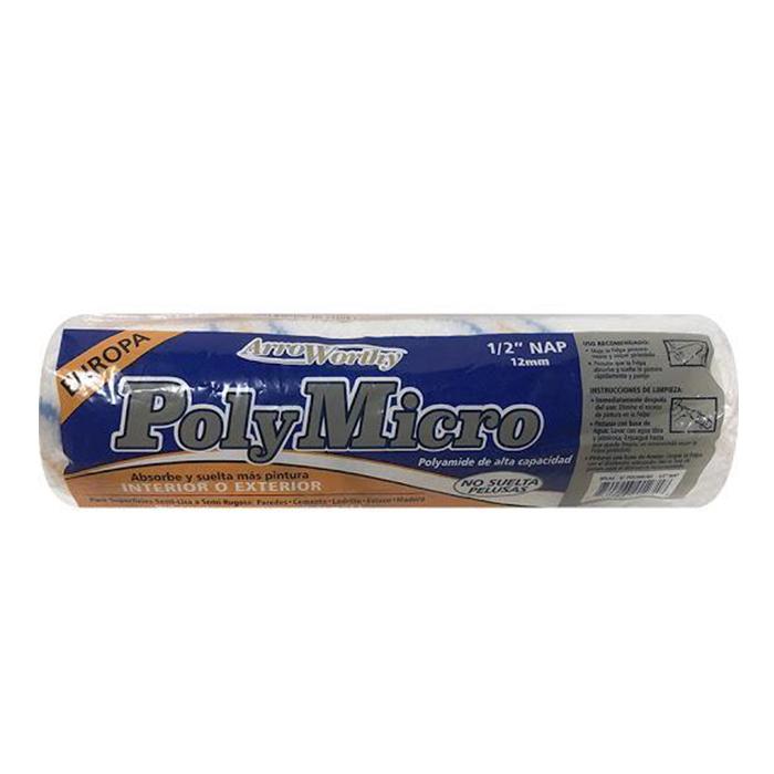 Poly Micro Poly Mide Roller Cover 9&quot;x1/2&quot;, available at Southwestern Paint in Houston, TX.