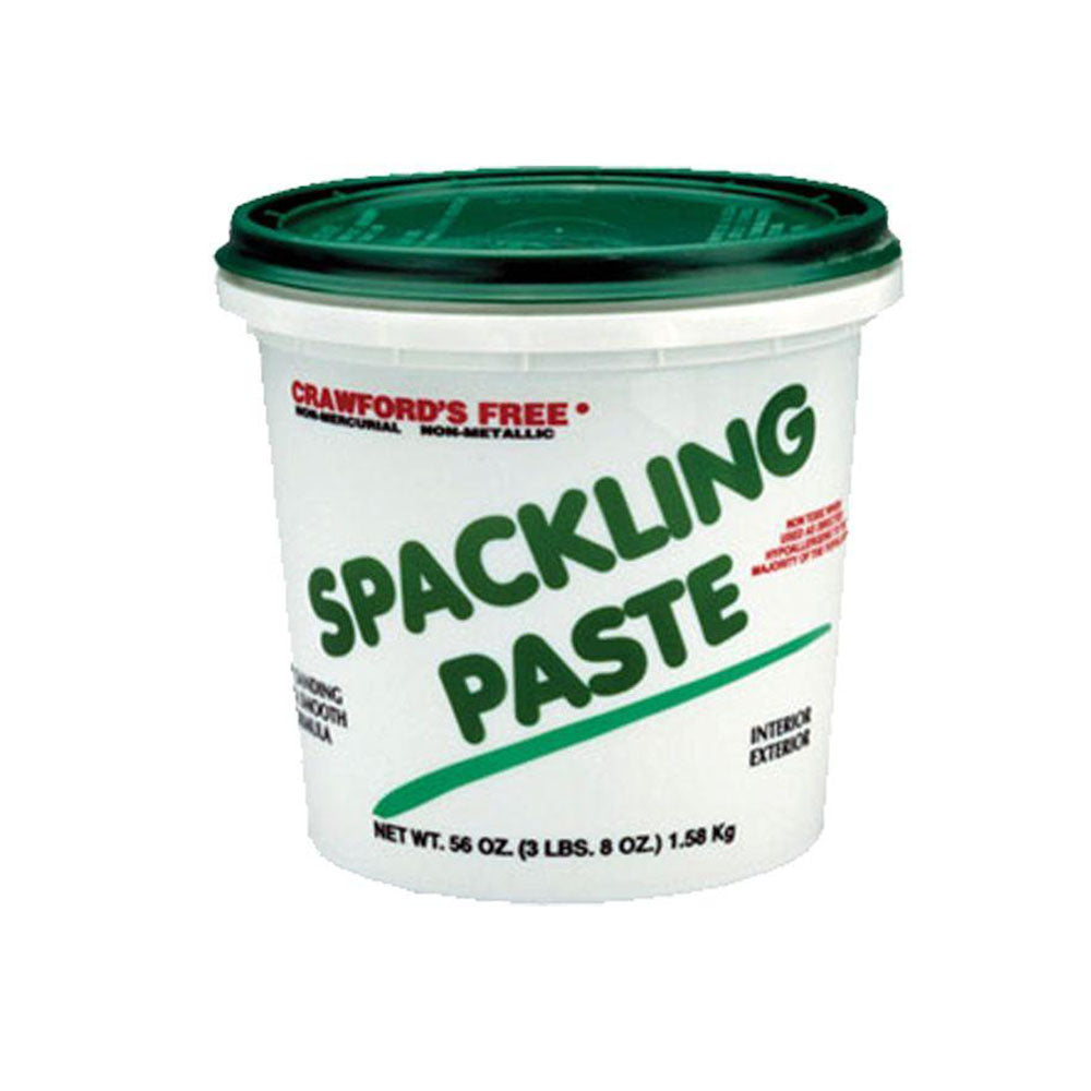 Crawford&#39;s Int/Ext Spackling Paste, available at Southwestern Paint in Houston, TX.