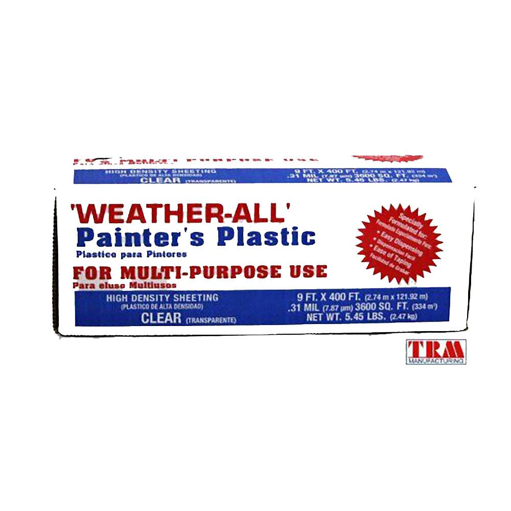 Weather All Painter's Plastic, available at Southwestern Paint in Houston, TX.